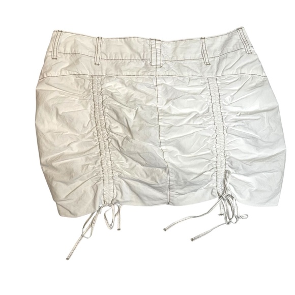Poplin Skort With Rouching - Picture 2 of 7